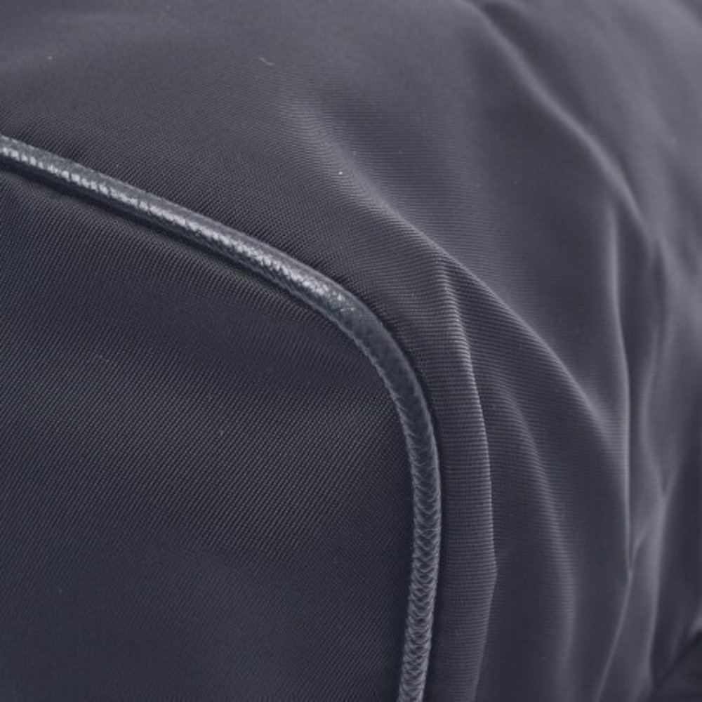 Prada Backpack Black Nylon Python Rucksack Backpa… - image 6